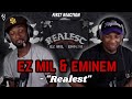 Ez Mil & Eminem - Realest | FIRST REACTION