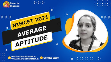AVERAGE PART - 1 | APTITUDE , LOGICAL REASONING | NIMCET 2021, JAMIA, CET MAH