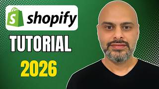 Shopify Tutorial For Beginners 2026 - Step by Step