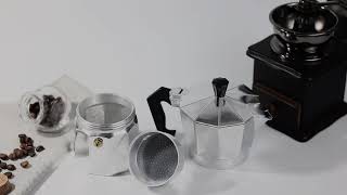 Mokapot 300ml 6 Cup Moka Pot Alat Pembuat Espresso Maker Moka Pot 300 ml 6cup