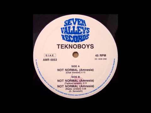 Teknoboys — teknoboys-not normal (amnesia)