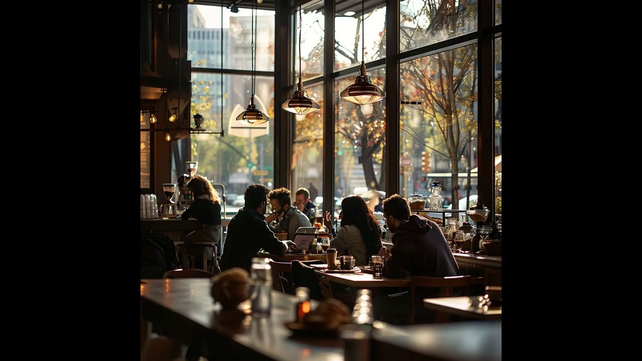 3 Hours of Coffee Shop Ambience with Relaxing Crowd Sound