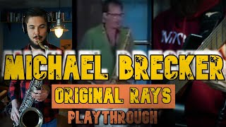 Sharp Eleven Plays Michael Brecker Solo Transcription (Original Rays Live)