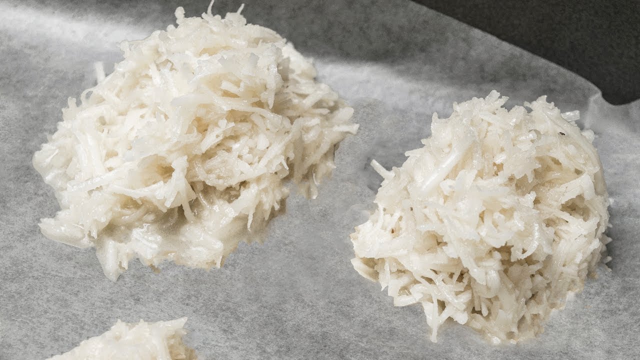 Como hacer cocadas naturales  |  cocadas blancas dulces