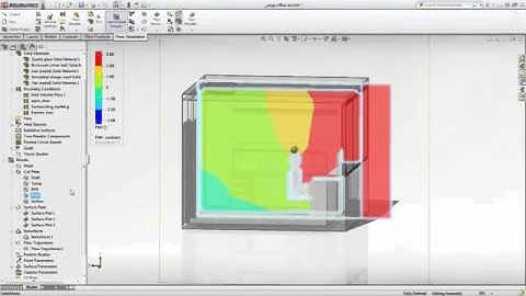 SolidWorks Flow Simulation HVAC
