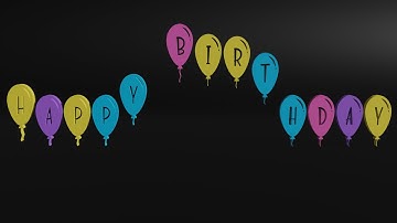 Text Animation with Geometry Nodes and audio| Day 196 Blender Logs