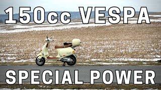 The Special Power of a 150cc Vespa Scooter