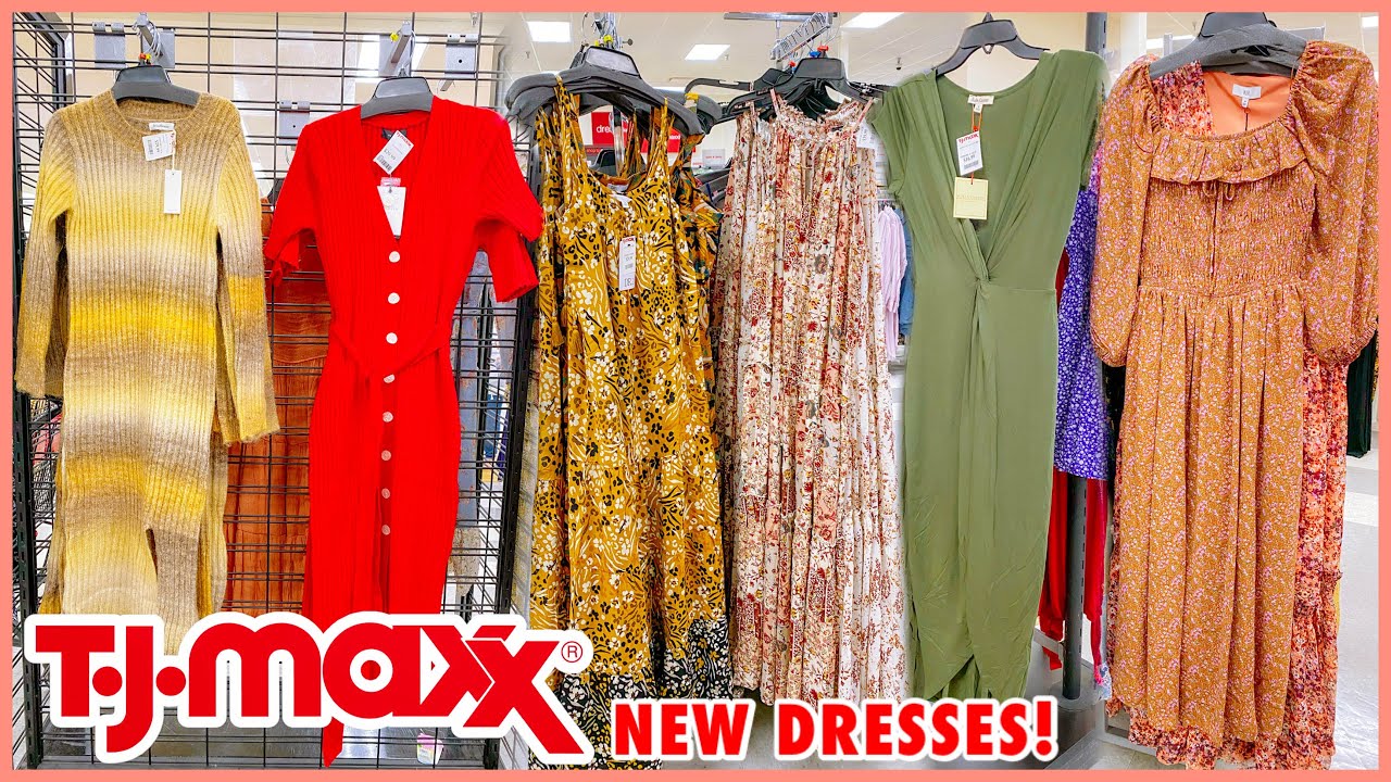 TJ MAXX NEW FINDS FASHION DRESS FOR LESS‼️ TJMAXX NEW MAXI DRESS & MIDI
