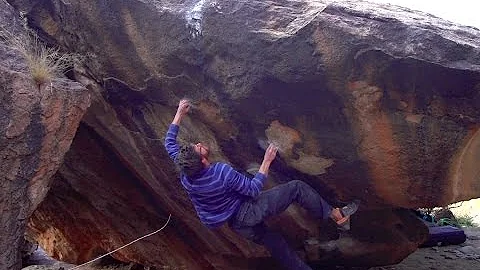 Will Anglin climbs Fred Nicole's Hueco classic, Th...