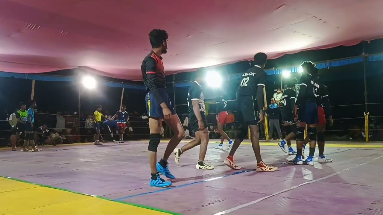 पुजेरीपाली 🆚 बघानीपाली ग्रामीण स्तरीय कबड्डी प्रतियोगिता 2026 ग्राम–शंकरपाली (डभरा) 