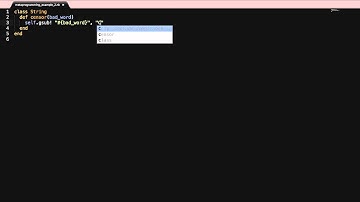 Metaprogramming techniques with the Ruby String class