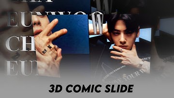 3D comic slide effect / transition| SVP | sony vegas tutorial