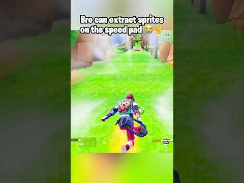 Bro extracted a sprite during a speed run 😭🙏 #fortnite #fortniteclips