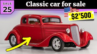 25 BEST CHEAP CLASSIC CAR Beauties Cheap Old Cars FINDS For Sale
