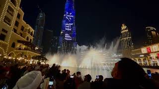Dubai Fountain نافورة دبي عبد المجيد عبدالله 