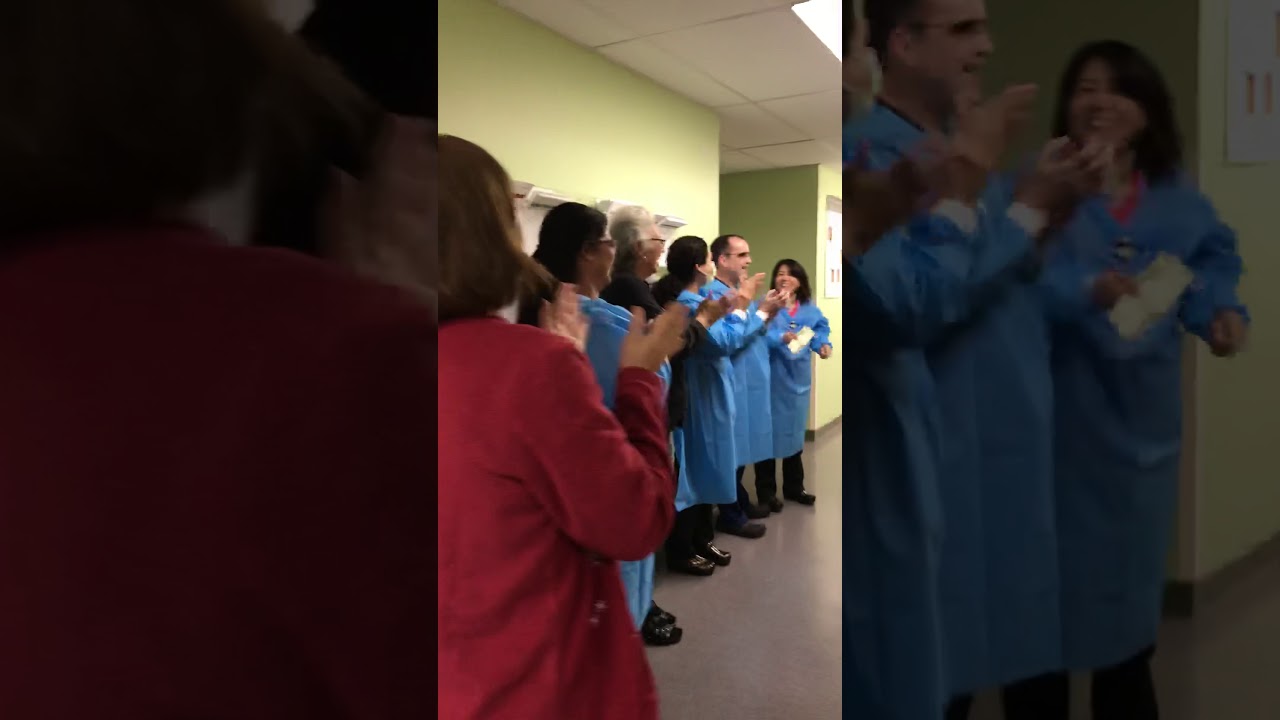 Last day of quimotbherapy at bellflower medical center YouTube