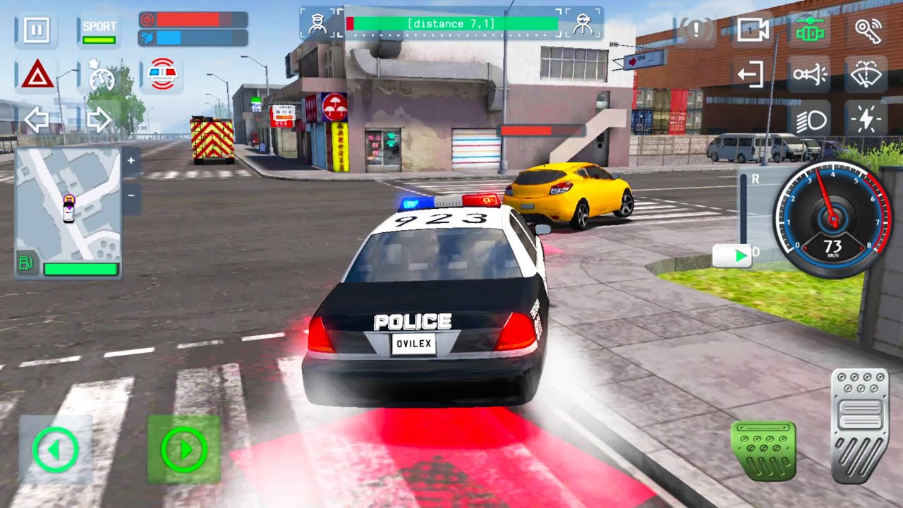Police Simulator: Car Patrol Gameplay | City Police Car Driving & Patrol Missions