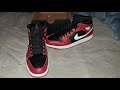 Unboxed AJ1 Mid "Reverse Bred"