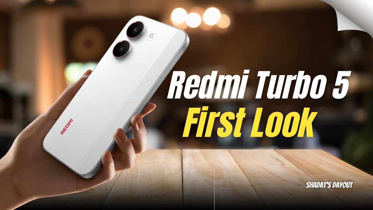 Redmi Turbo 5 — ДА, НАКОНЕЦ-ТО, ЭТО ВСЁ!