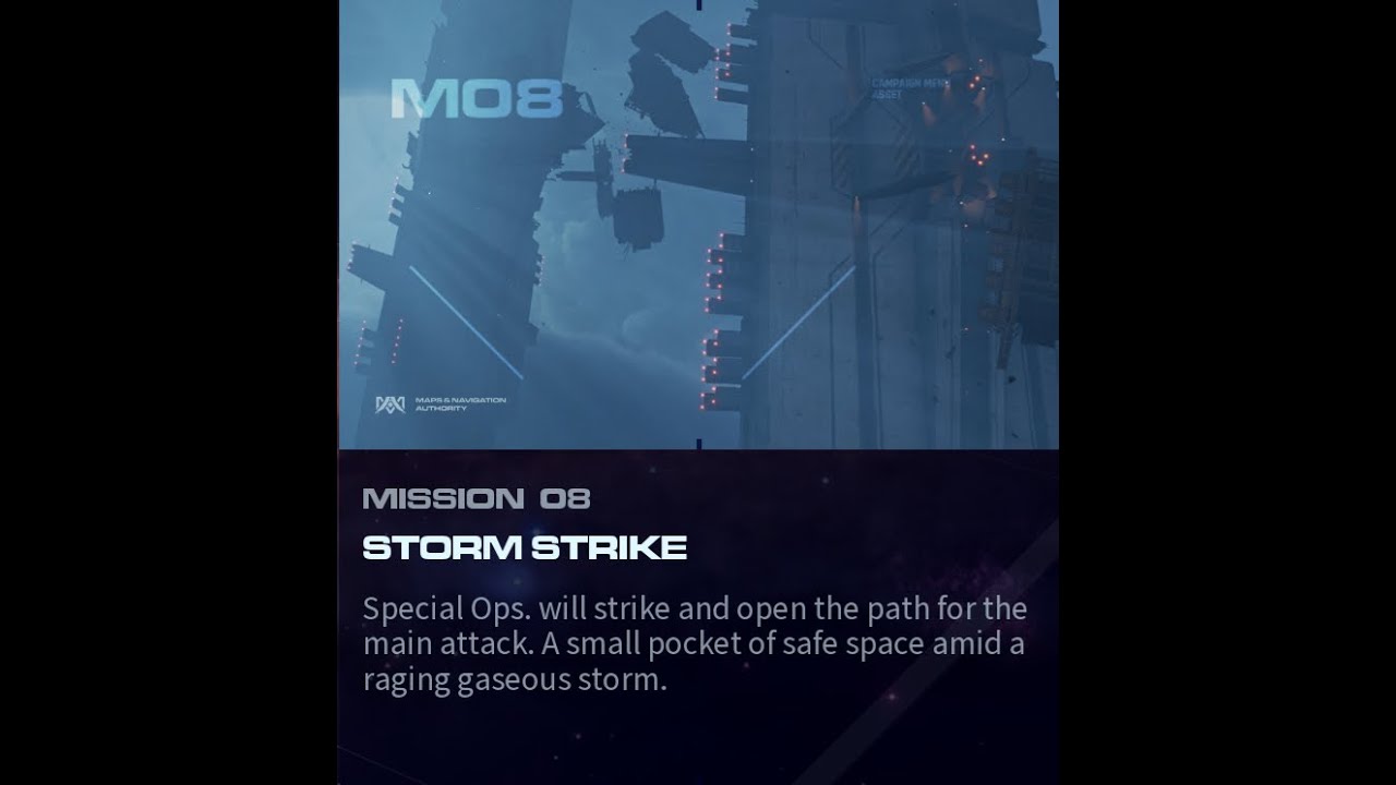 Homeworld 3 - Mission 08 Storm Strike Playthrough