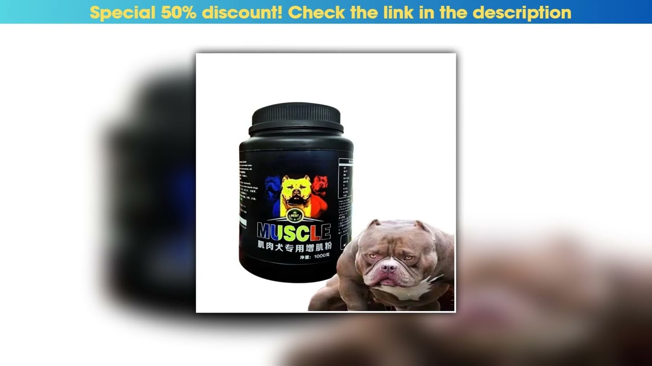 New Arrival Bulldog Professional Muscle Builder Whey Protein Powder Puppies Adults Bully-pitbull In