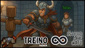 Treino de Skill INFINITO e GRÁTIS para Knight Premium no Tibia! | Tibia Dicas #1