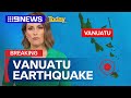 Magnitude 64 earthquake strikes vanuatu  9 news australia