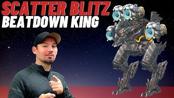 War Robots, Blitz With New Tiger Scatter, build and WR MK2 Gameplay