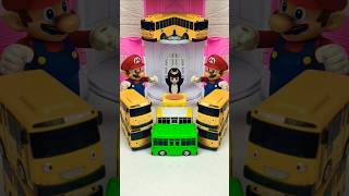 Satisfying Unboxing Super Mario Bros | Review ASMR Mario, Tayo & gugugaga compilation #shorts