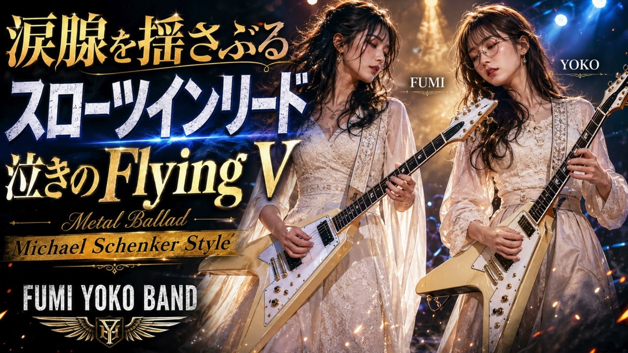 FUMI YOKO BAND｜泣きのFlying V スローツインリード64分｜Michael