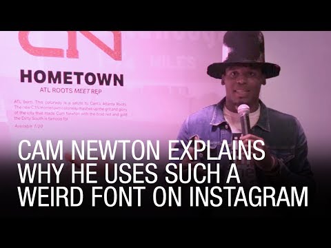 Cam Newton Has Already Explained The Real Reason For His Bizarre Instagram Captions