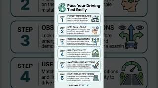 6 Ways To Pass Your Driving Test Easily #driving #drivingtips #drivingskills #drivetips #shorts
