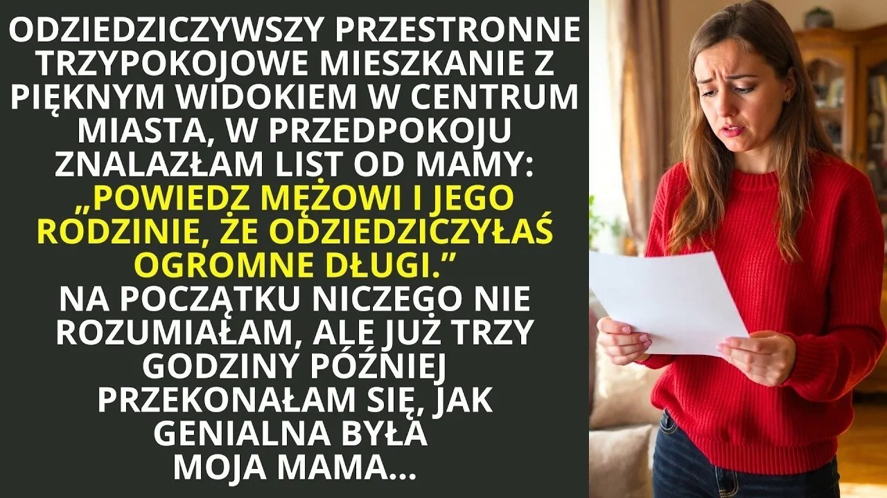 Gdy mama umierała w szpitalu w Krakowie, trzymałam ją za rękę. Michał nawet wtedy nie podszedł, żeby mnie przytulić — powiedział tylko, że musi wcześnie wstać i że „wszystko się ułoży". Kilka...