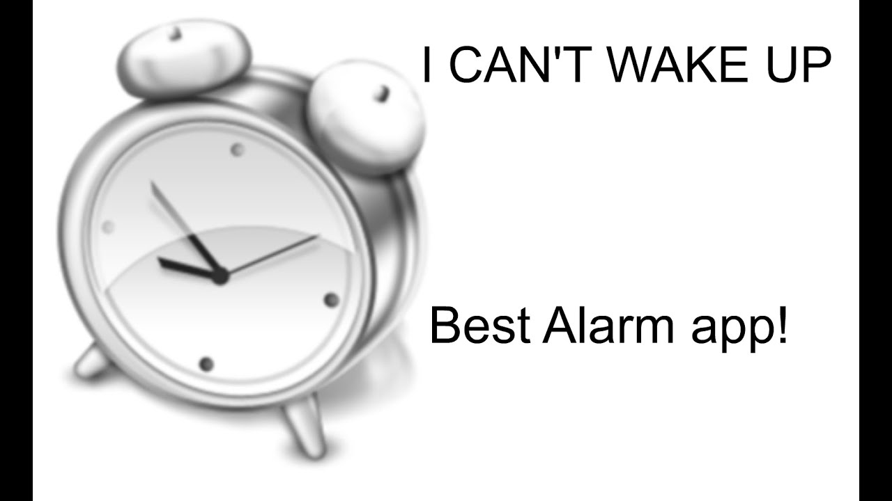 Best Alarm App I CAN'T WAKE UP! Review YouTube