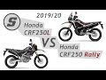 2019/20 Honda CRF250L vs Honda CRF250 Rally - Test Ride Impressions and Comparison of Differences