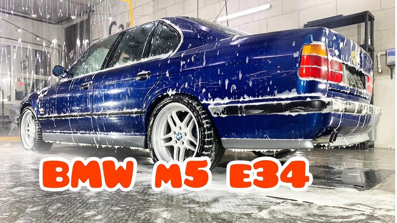 Разбитая bmw m5