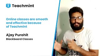 Ajay Purohit | Teachers of Teachmint | Teacher Testimonial