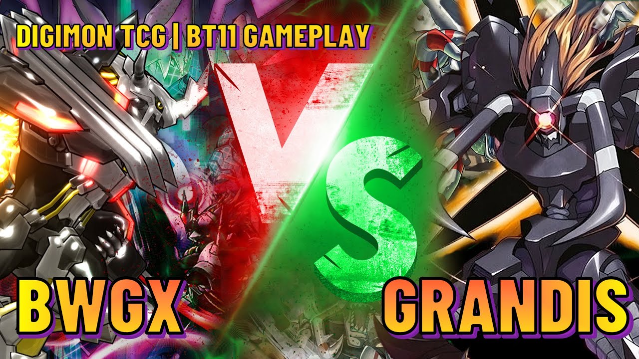 Digimon TCG BT11 GAMEPLAY BlackWargreymon X VS Grandiskuwagamon