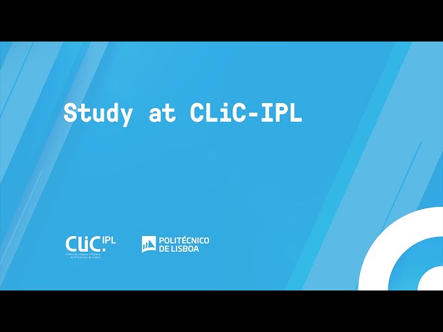 Study at CLiC-IPL | Ted Alushani