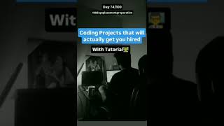 Coding Projects that will actually get Hired | Fresher Interview