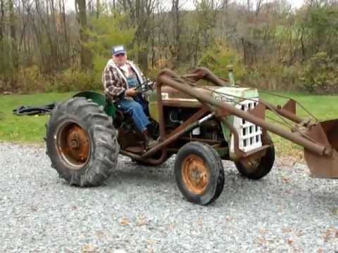 1963 Oliver 550 Gas Loader Tractor - YouTube oliver 550 wiring diagram gas 