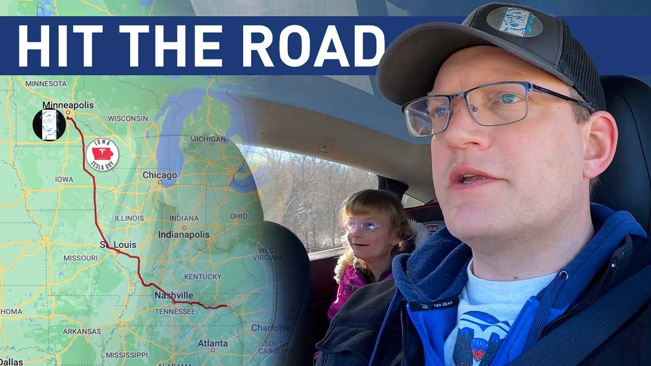 Tesla Road Trip Minnesota to Florida - Snow to Sea Part 1