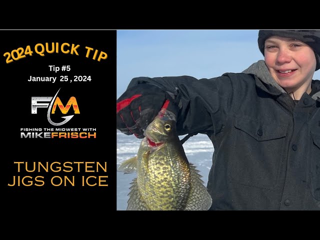 Tungsten Jigs for Ice Fishing Successes! 