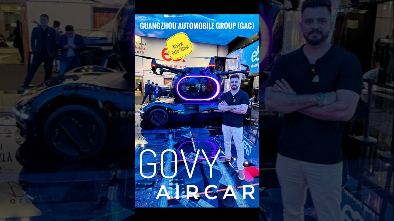 Ye Gari Hai Ya Helicopter? GAC Govy Aircar - Full Review In Urdu / Hindi - CarKid Asia
