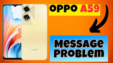 Oppo A59 Message Problem || Message not sent issue