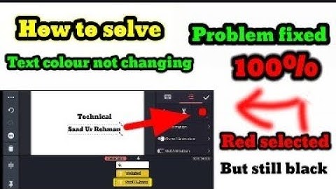 Text colour not changing problem solved/text colour change nahi hota