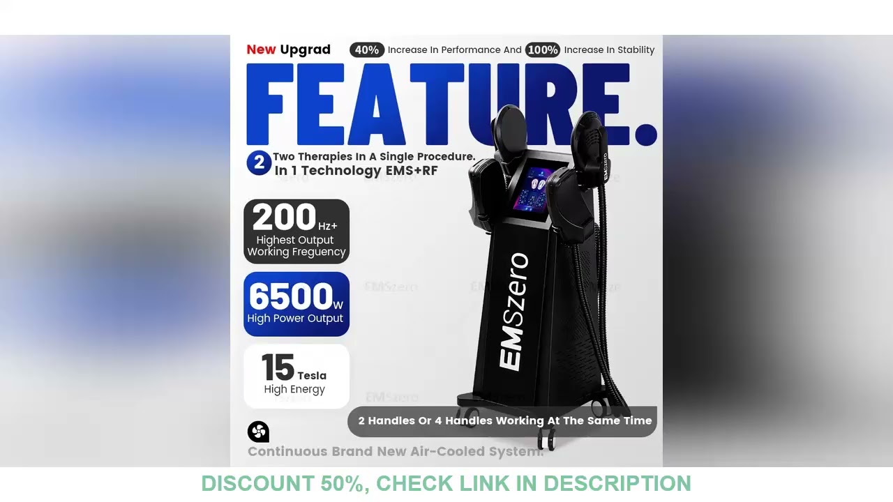 Best Selling Nova EMSzero Neo 6500W High Power 4 RF Handles Hi-emt Body Sculpt EMS Body Muscle Stimu