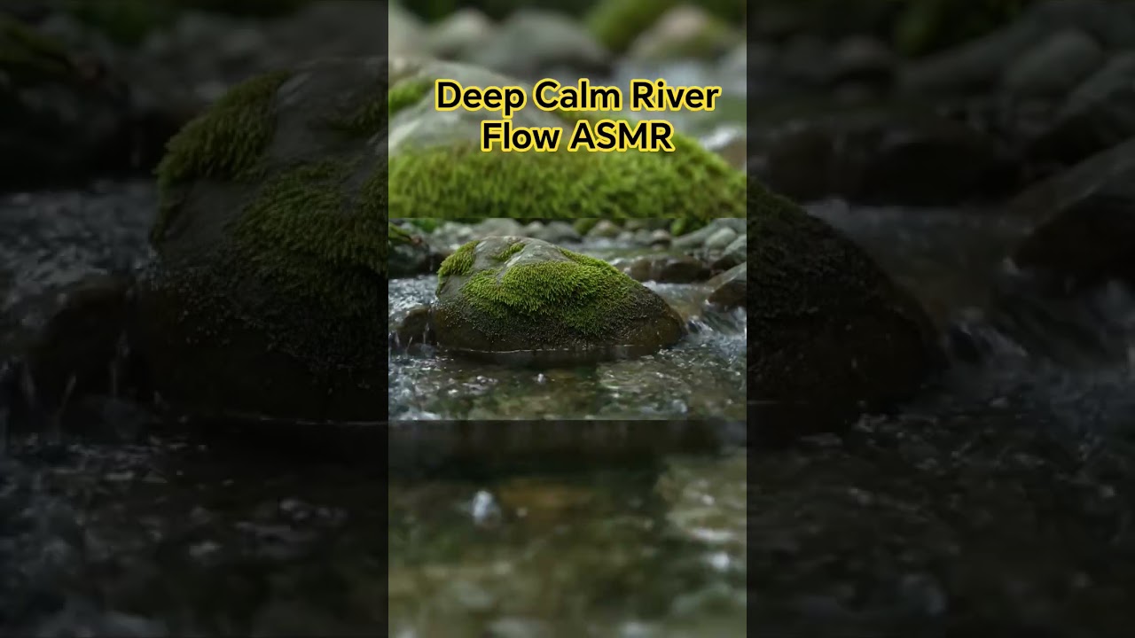 Natural River Sounds ASMR | No Music | Meditation & Sleep 