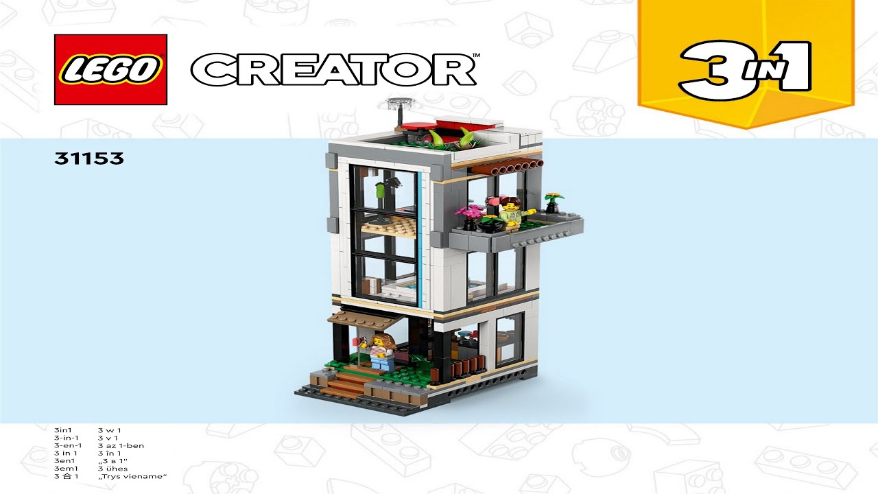 LEGO instructions - Creator - 31153 - Modern House (Book 2)