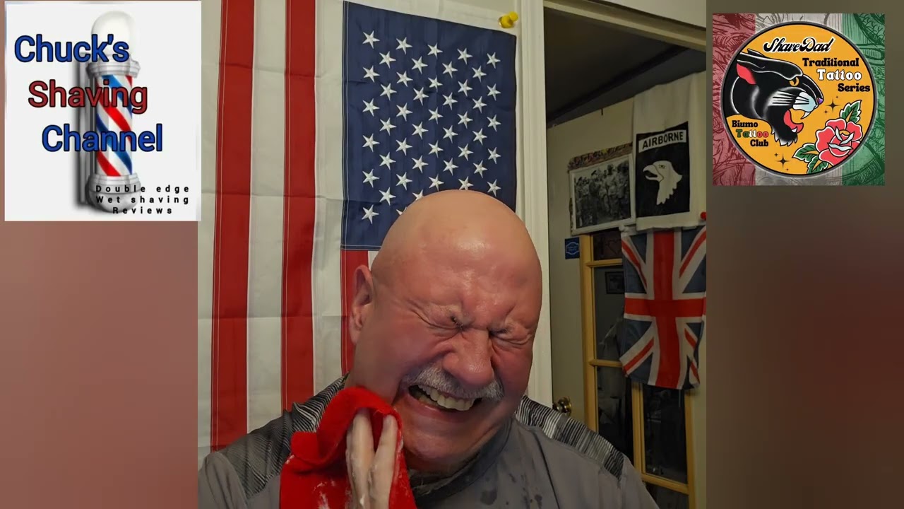 A Shave with new blades and 